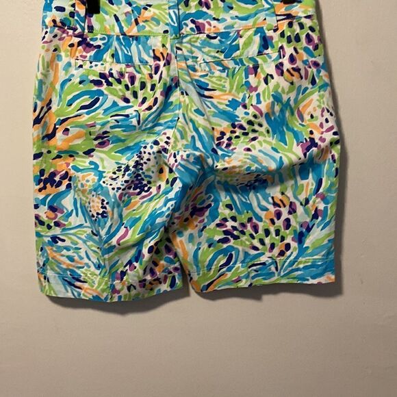 Lilly Pulitzer Multicolor Sea Soire The Chipper Bermuda Shorts Size 2 - Picture 5 of 8